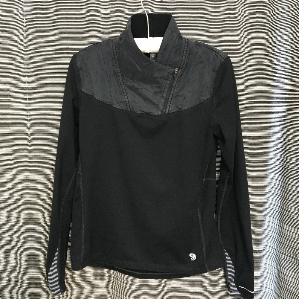 Mountain Hardware Insulated PU Long Sleeve Thermal Top Black Size Small